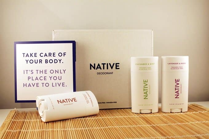 NATIVE deodorant 3 pack