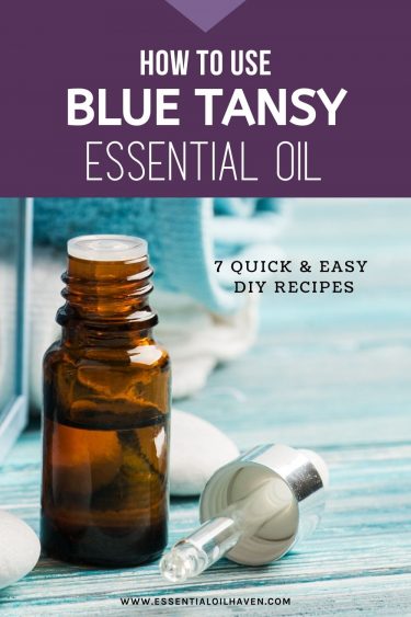 recipes with blue tansy essential oil