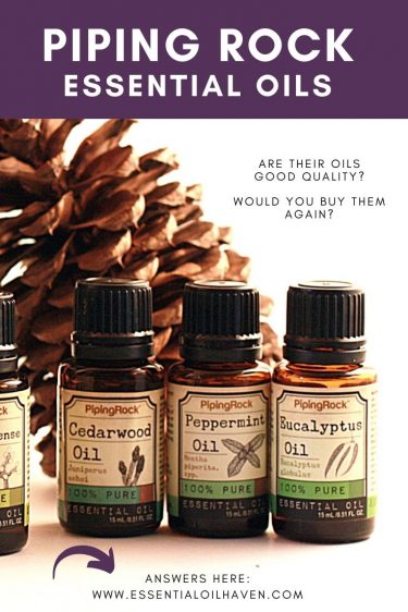 piping rock essential oils review