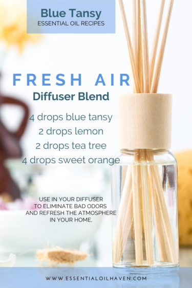 diffuser blend recipe with blue tansy
