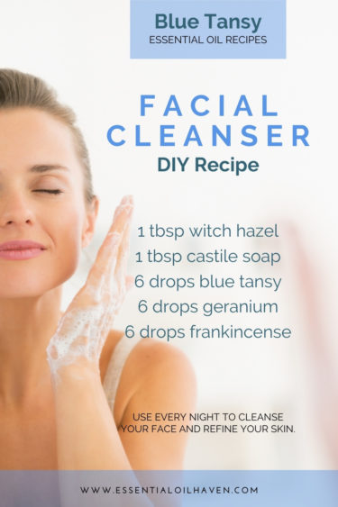 blue tansy facial cleanser recipe