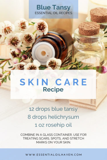 blue tansy skin care recipe 
