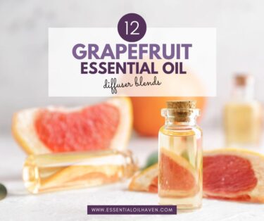 grapefruit essential oil blends for diffusing