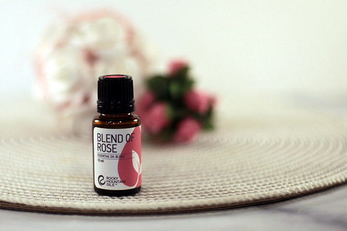 Essential Oil Blend of Rose Bottle