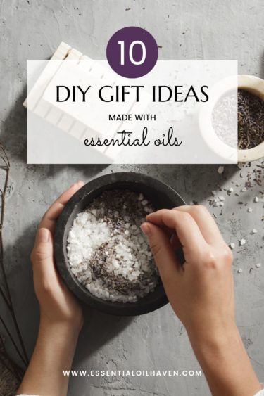 essential oil diy gift ideas