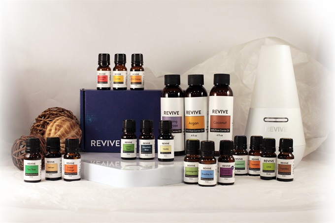 Selection of REVIVE essential oils