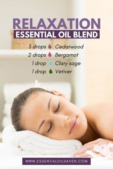 relaxing essential oil blend, relaxation