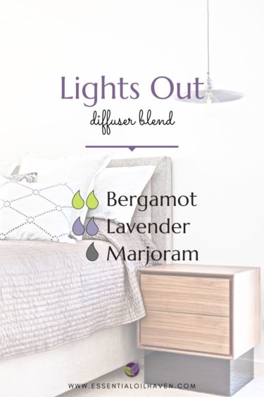 bergamot diffuser recipes