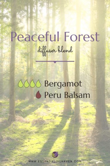 peaceful essential oil blend 