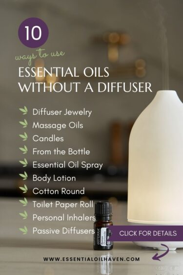 how to use essential oils without a diffuser