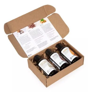 carrier oil variety pack gift set