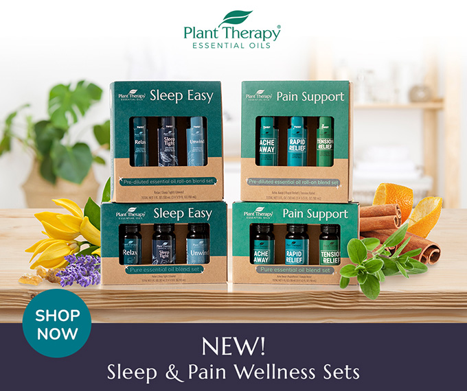 Plant Therapy's NEW Pain & Sleep sets!