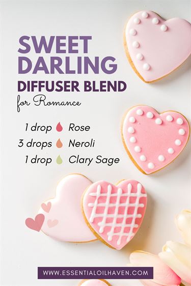 diffuser blend for valentines sweet darling
