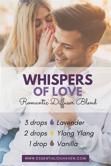 Whispers of Love romantic diffuser blend