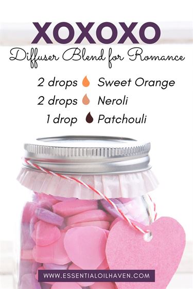 valentines day diffuser blend