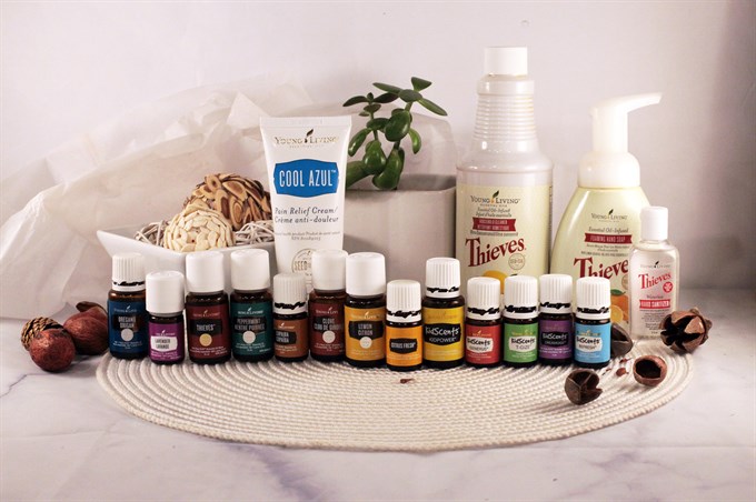 young living essential oils products