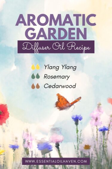 aromatic garden essential oil diffuser blend