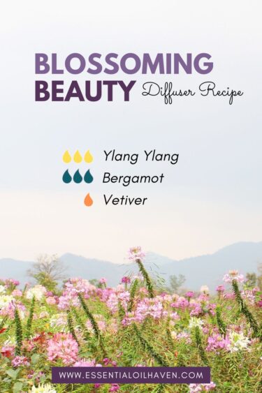 blossoming beauty essential oil diffuser blend