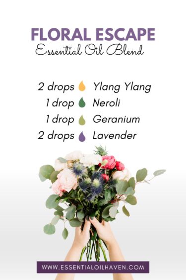 floral escape essential oil diffuser blend