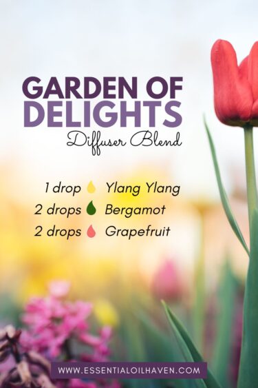 garden of delights essential oil diffuser blend