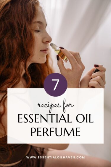 making perfume with essential oils recipes