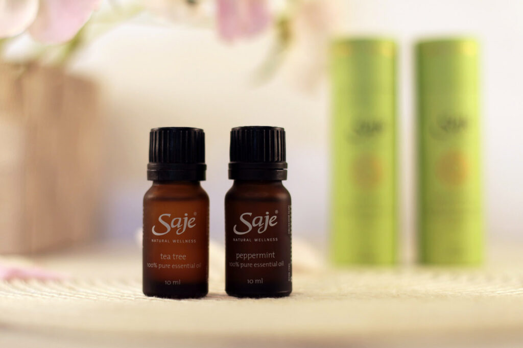 two saje essential oils