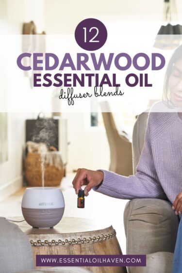 cedarwood essential oil blends, 12 unique recipes