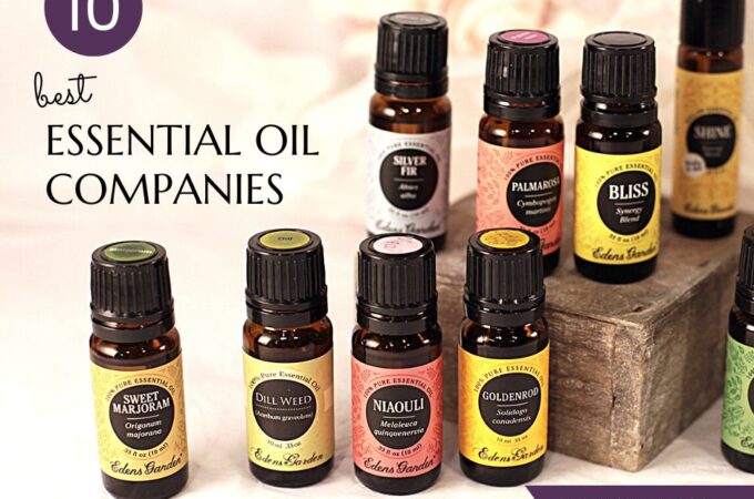 best essential oil companies