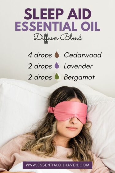 cedarwood essential oil blend for better sleep