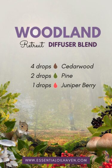woodsy cedarwood essential oil blend recipe