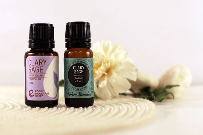 clary sage EO from rocky mountain oils vs edens garden