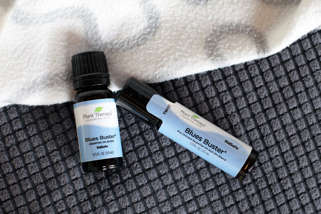 blues buster essential oil blend