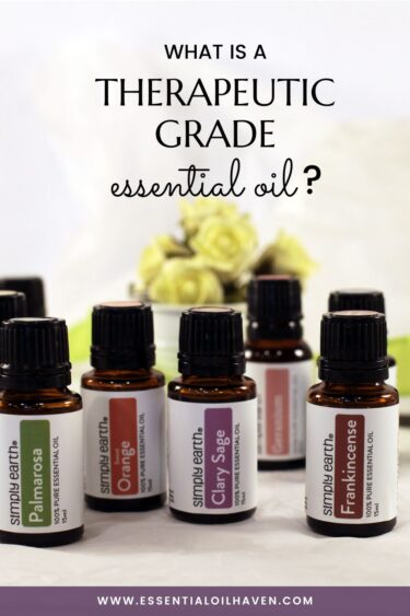 what are therapeutic grade essential oils