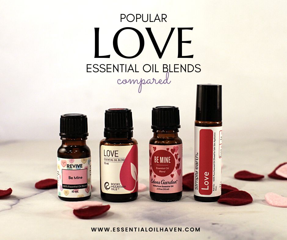 popular love essential oil blends compared & tested