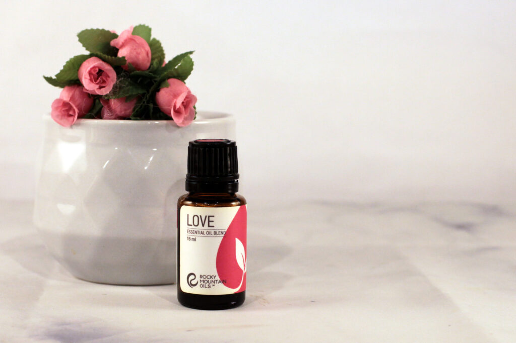 love essential oil blend from Rocky Mountain Oils